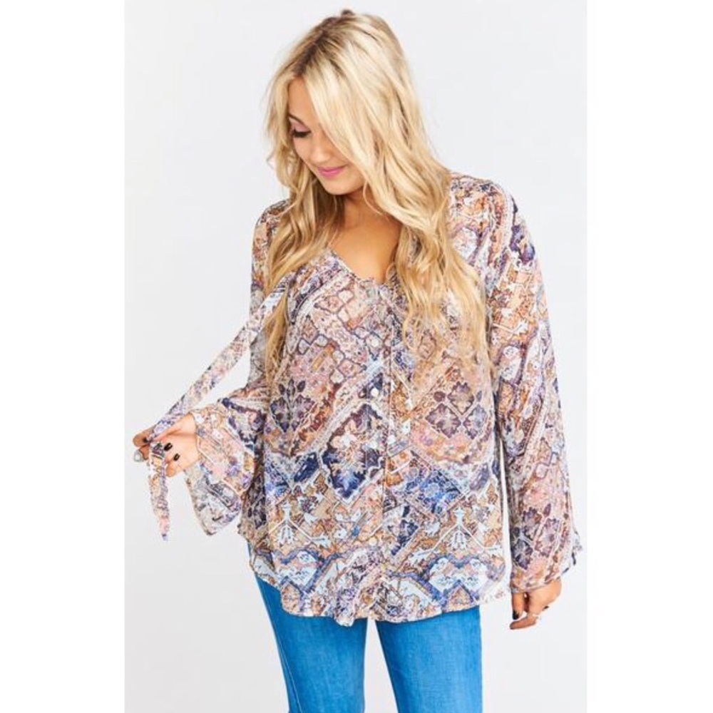 Show Me Your MuMu Taylor Tie Top Babe Of Babylon